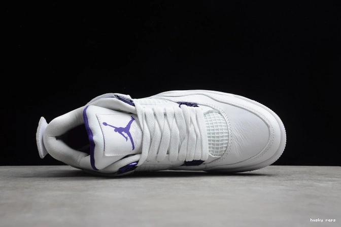 Rep Husky Jordan 4 Court CT8527-115 Purple Air 0725